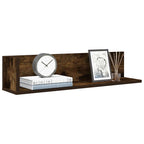 vidaXL Wandregale 2 Stk. Räuchereiche 75x16,5x16,5 cm Holzwerkstoff