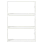 vidaXL Wandregal Weiß 43x9x60 cm Holzwerkstoff