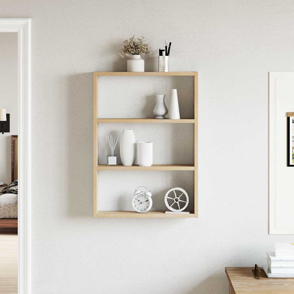 vidaXL Wandregal Sonoma-Eiche 43x9x60 cm Holzwerkstoff