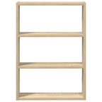 vidaXL Wandregal Sonoma-Eiche 43x9x60 cm Holzwerkstoff