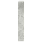 vidaXL Wandregal Betongrau 43x9x60 cm Holzwerkstoff