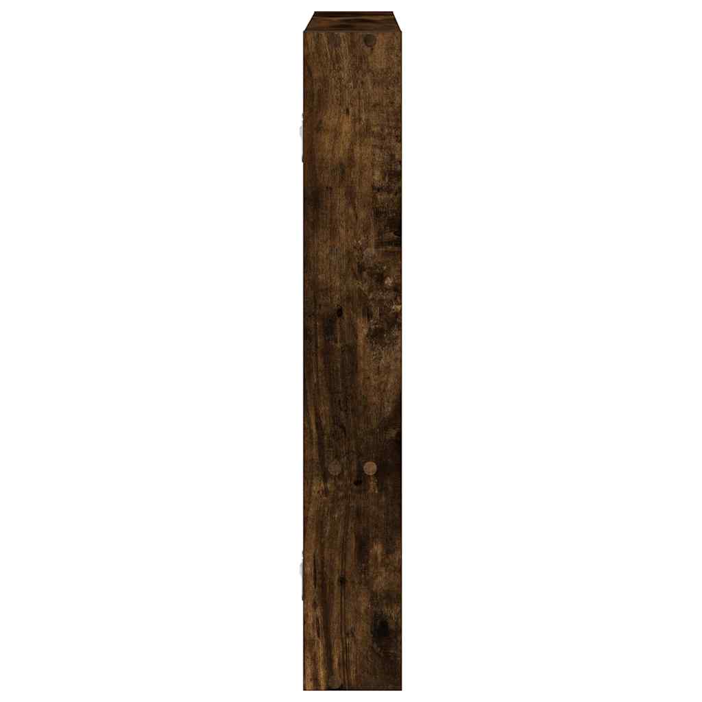 vidaXL Wandregal Räuchereiche 43x9x60 cm Holzwerkstoff