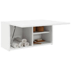 vidaXL Bad-Wandschrank Weiß 60x25x30 cm Holzwerkstoff
