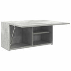 vidaXL Bad-Wandschrank Betongrau 60x25x30 cm Holzwerkstoff