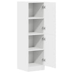 vidaXL Küchenschrank Weiß 38x41,5x131,5 cm Holzwerkstoff