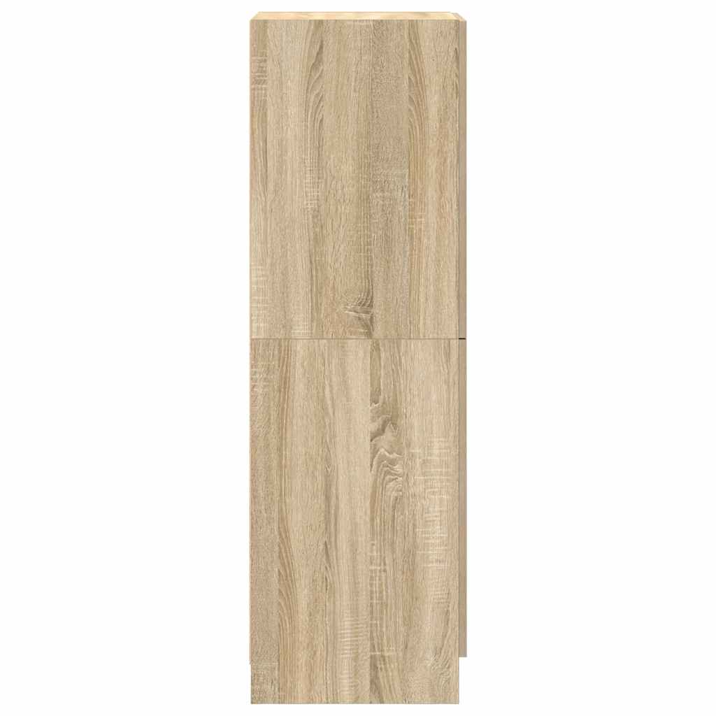 vidaXL Küchenschrank Sonoma-Eiche 38x41,5x131,5 cm Holzwerkstoff