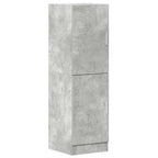 vidaXL Küchenschrank Betongrau 38x41,5x131,5 cm Holzwerkstoff