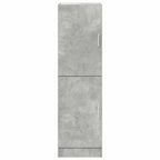 vidaXL Küchenschrank Betongrau 38x41,5x131,5 cm Holzwerkstoff