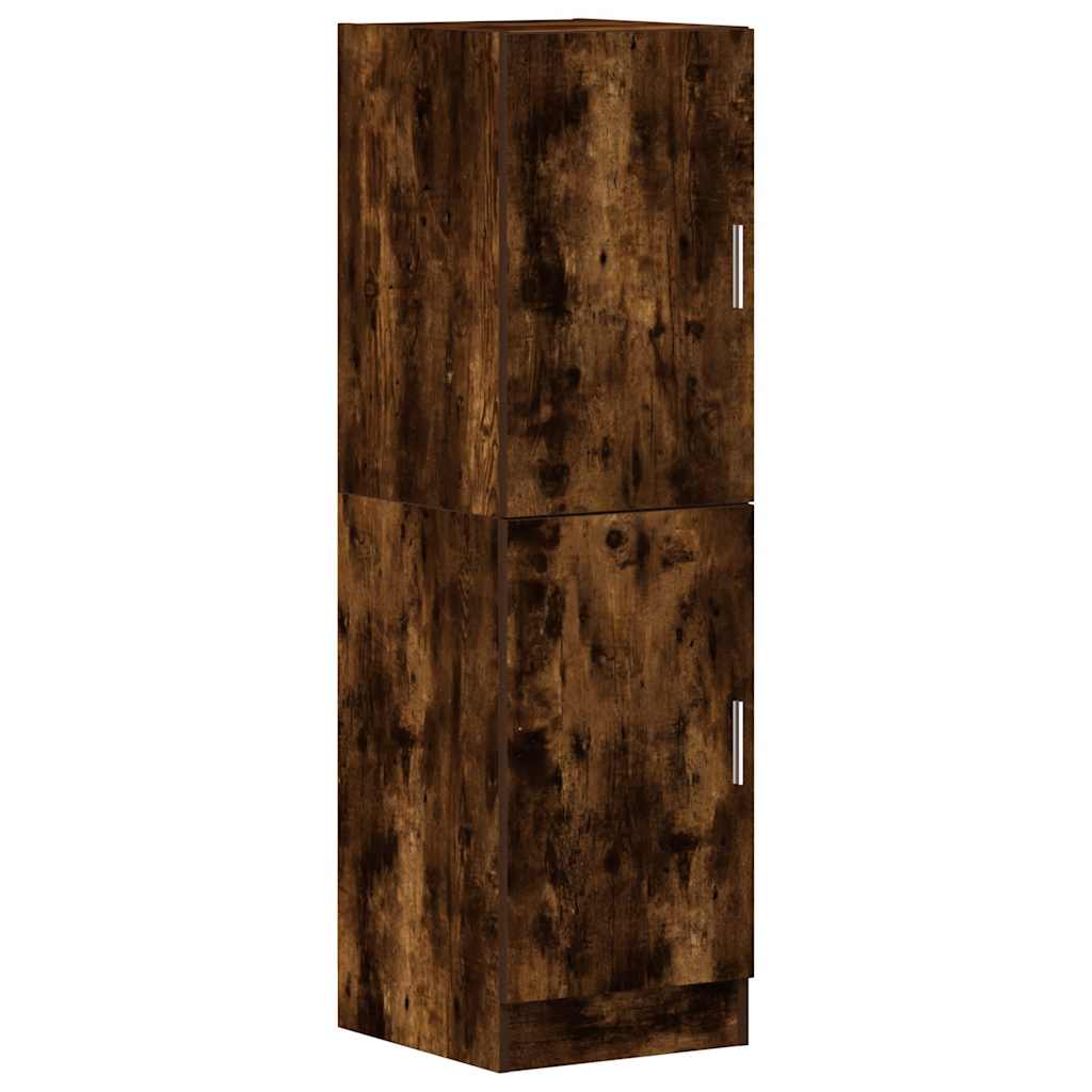 vidaXL Küchenschrank Räuchereiche 38x41,5x131,5 cm Holzwerkstoff