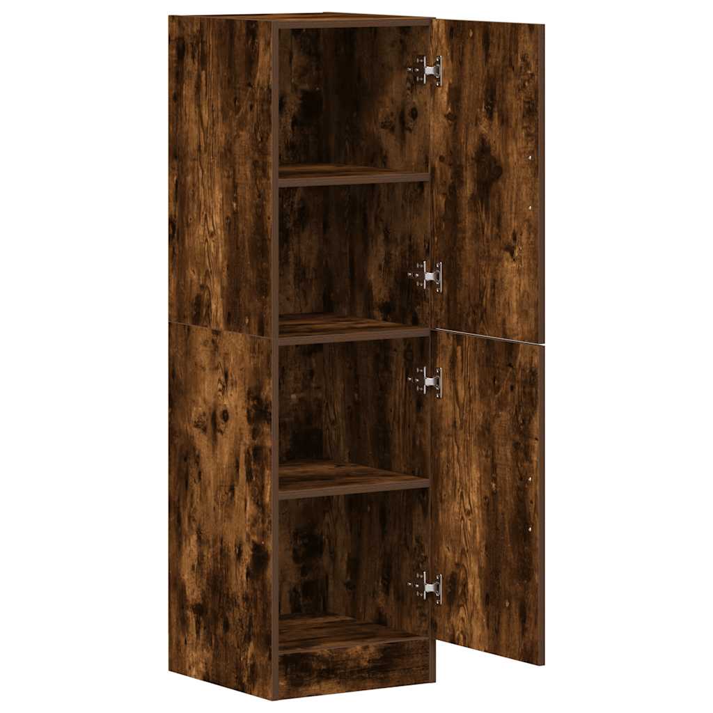 vidaXL Küchenschrank Räuchereiche 38x41,5x131,5 cm Holzwerkstoff