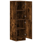 vidaXL Küchenschrank Räuchereiche 38x41,5x131,5 cm Holzwerkstoff