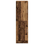 vidaXL Küchenschrank Altholz-Optik 38x41,5x131,5 cm Holzwerkstoff