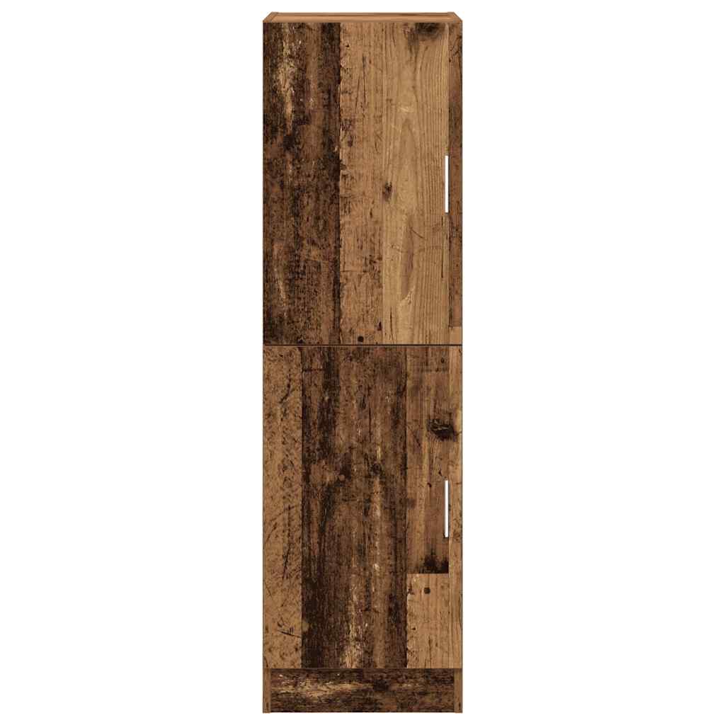 vidaXL Küchenschrank Altholz-Optik 38x41,5x131,5 cm Holzwerkstoff