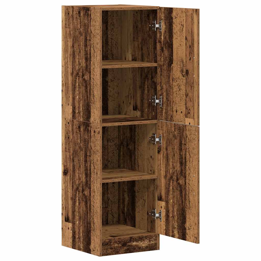 vidaXL Küchenschrank Altholz-Optik 38x41,5x131,5 cm Holzwerkstoff