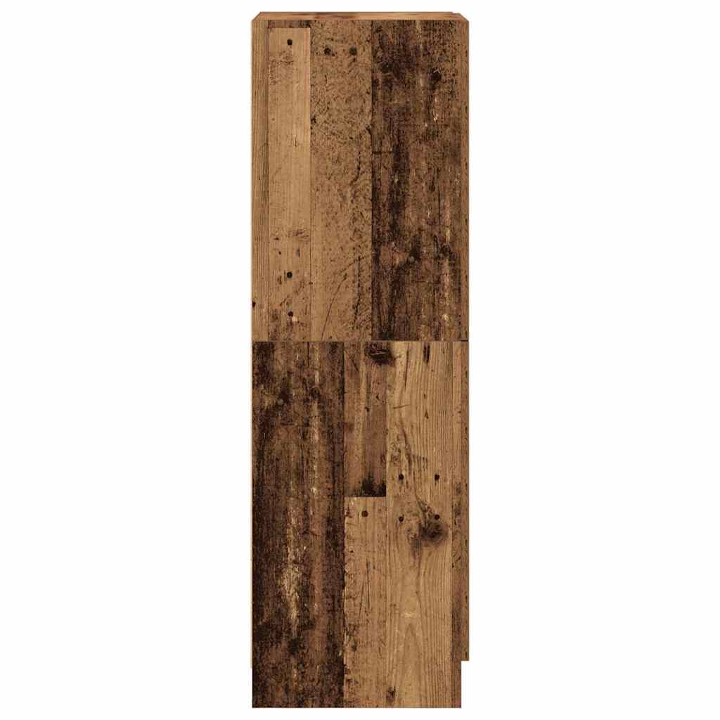 vidaXL Küchenschrank Altholz-Optik 38x41,5x131,5 cm Holzwerkstoff