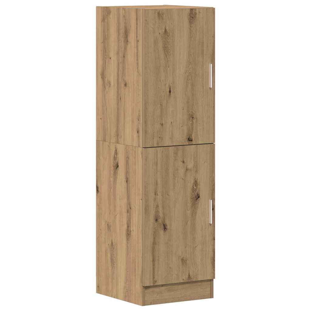 vidaXL Küchenschrank Artisan-Eiche 38x41,5x131,5 cm Holzwerkstoff