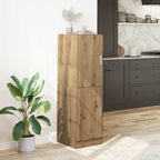 vidaXL Küchenschrank Artisan-Eiche 38x41,5x131,5 cm Holzwerkstoff
