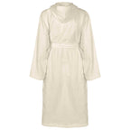 vidaXL Bademantel KINN Creme M Baumwolle