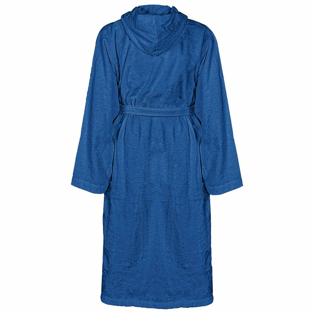 vidaXL Bademantel KINN Blau L Baumwolle