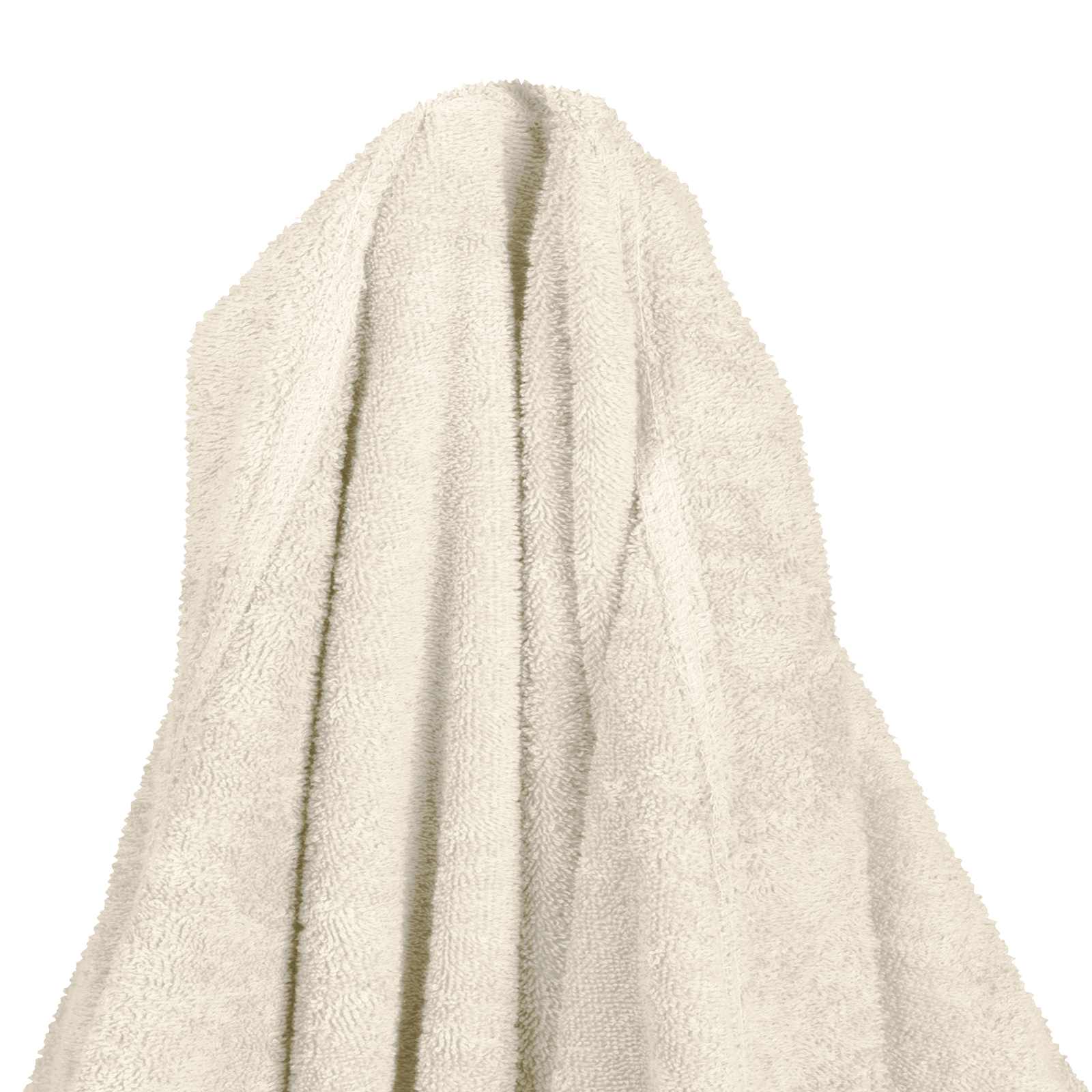 vidaXL Decken-Hoodie KINN Creme L Baumwolle