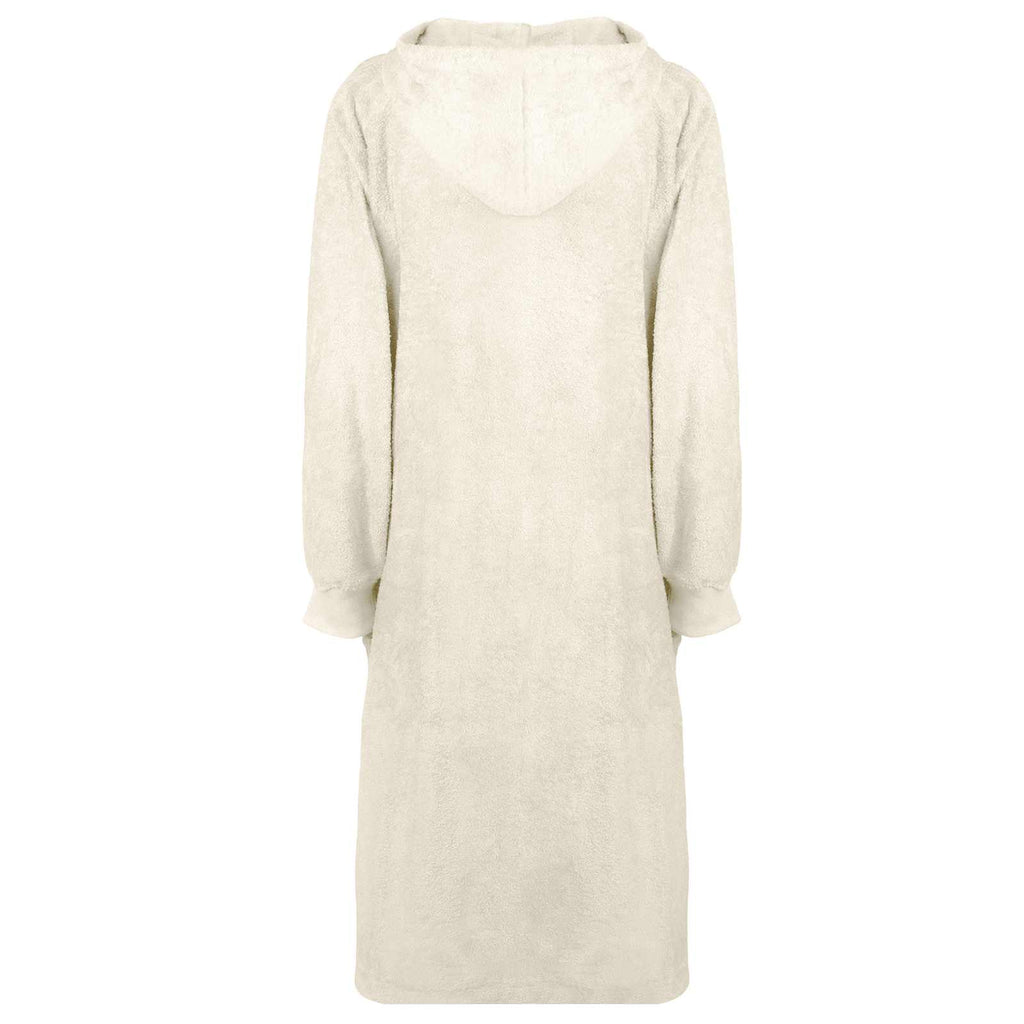 vidaXL Decken-Hoodie KINN Creme XL Baumwolle