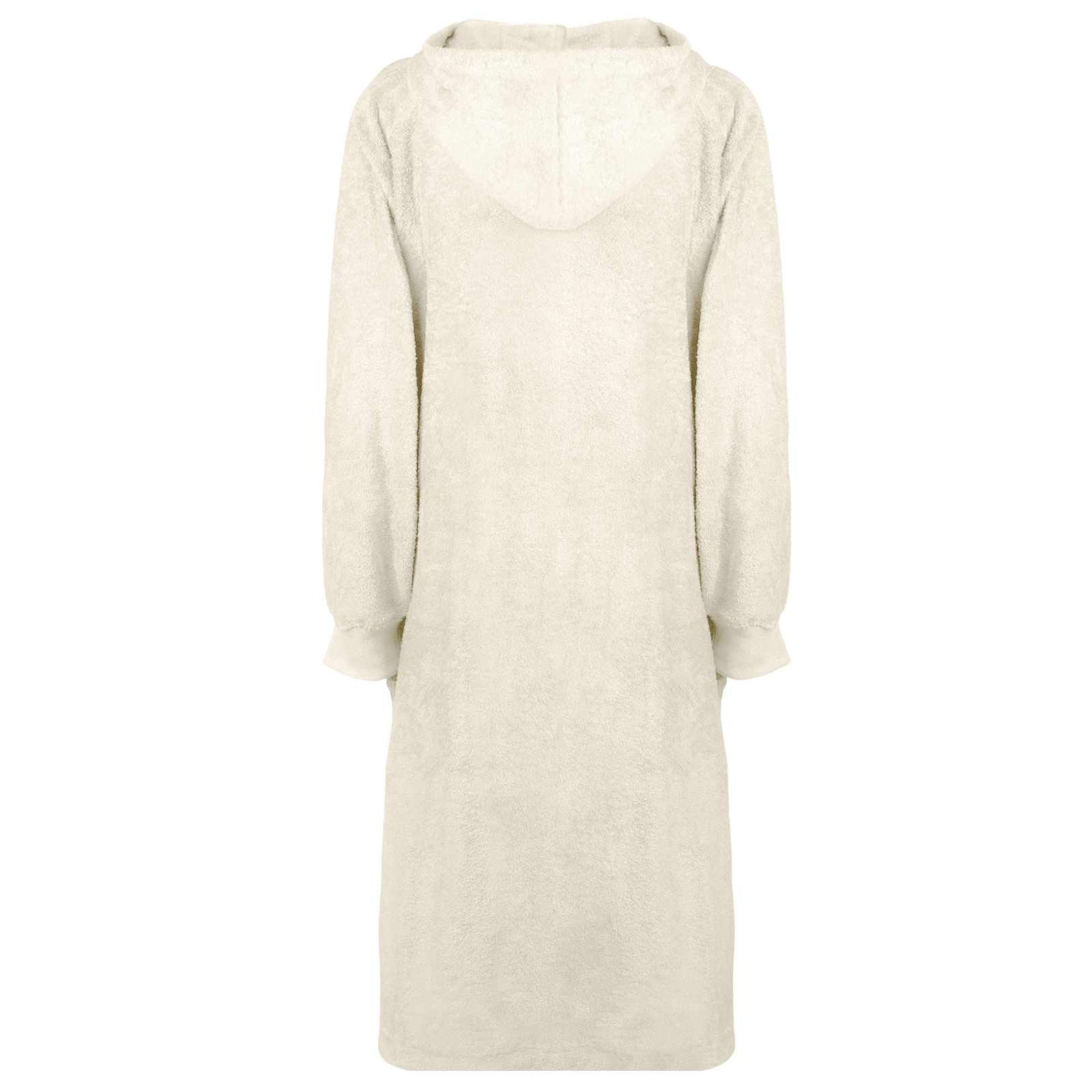 vidaXL Decken-Hoodie KINN Creme XL Baumwolle