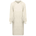vidaXL Decken-Hoodie KINN Creme XL Baumwolle