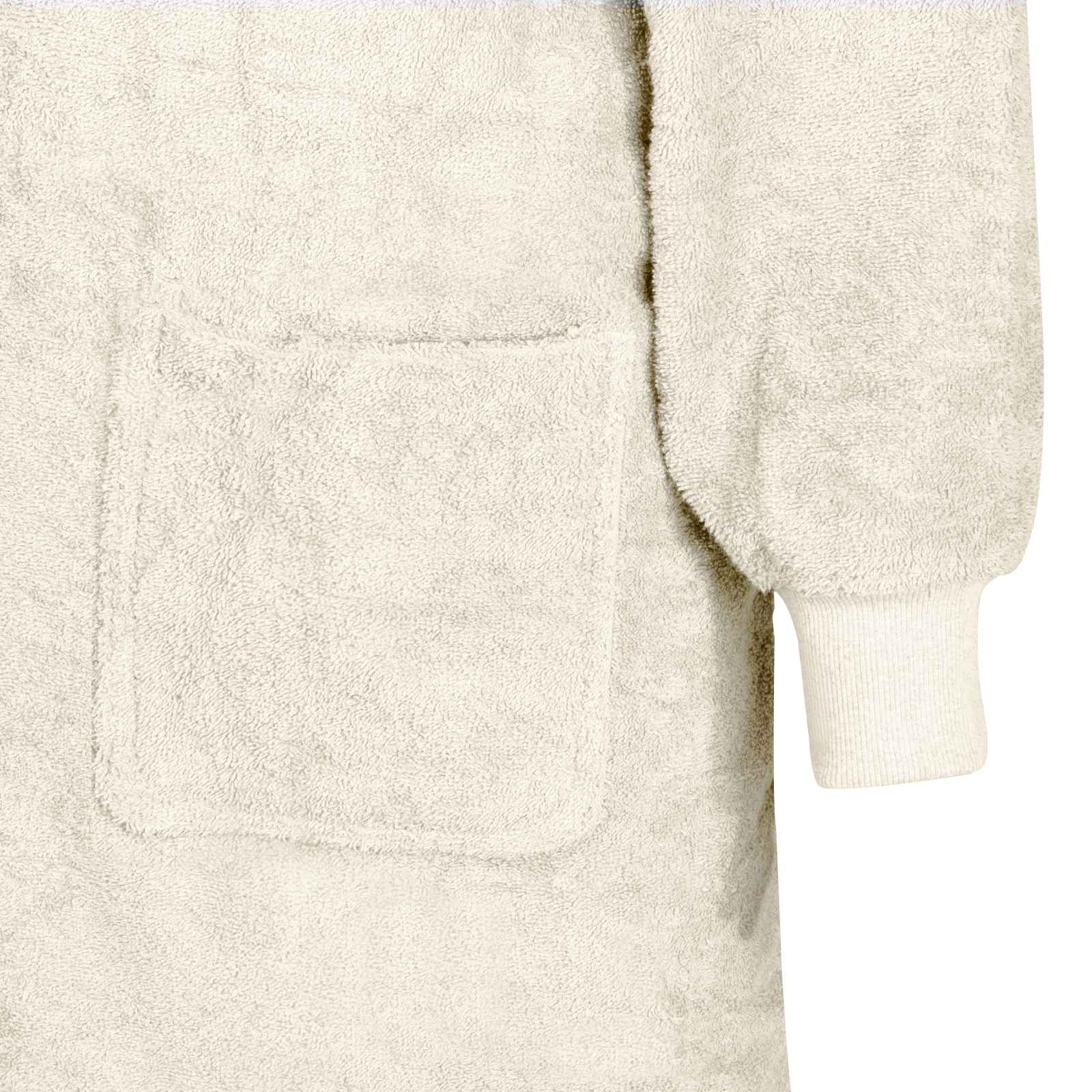vidaXL Decken-Hoodie KINN Creme XXL Baumwolle