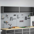 vidaXL Werkzeugschrank-Set 6 pcs Schwarz Pulverbeschichteter Stahl