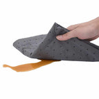 vidaXL Ölbindetuch Grau 40x1000 cm