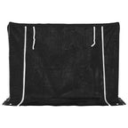 vidaXL Brennholzregal mit Regenschutz 151x40,5x110,5 cm Stahl Verzinkt