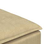 vidaXL Modulares Sofa Fußhocker-Modul Graugrün 100x100x48 cm