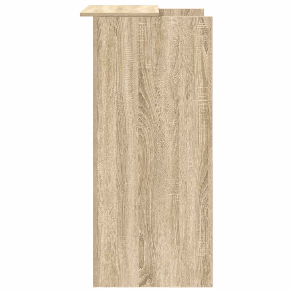 vidaXL Empfangstresen Sonoma-Eiche 55 x 50 x 103,5 cm Holzwerkstoff