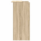 vidaXL Empfangstresen Sonoma-Eiche 55 x 50 x 103,5 cm Holzwerkstoff