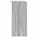 vidaXL Empfangstheke Grau Sonoma 55x50x103,5 cm Holzwerkstoff