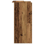 vidaXL Empfangstheke Altholz-Optik 55x50x103,5 cm Holzwerkstoff