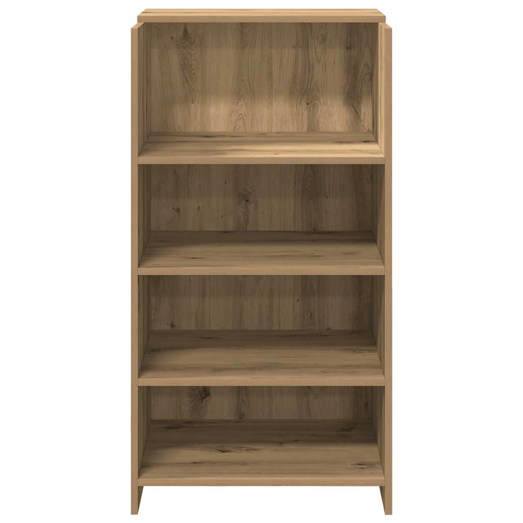 vidaXL Empfangstheke Artisan-Eiche 55x50x103,5 cm Holzwerkstoff