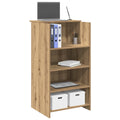 vidaXL Empfangstheke Artisan-Eiche 55x50x103,5 cm Holzwerkstoff