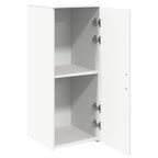 vidaXL Lagerschrank Weiß 40 x 45 x 103,5 cm Holzwerkstoff