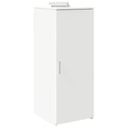 vidaXL Lagerschrank Weiß 40 x 45 x 103,5 cm Holzwerkstoff