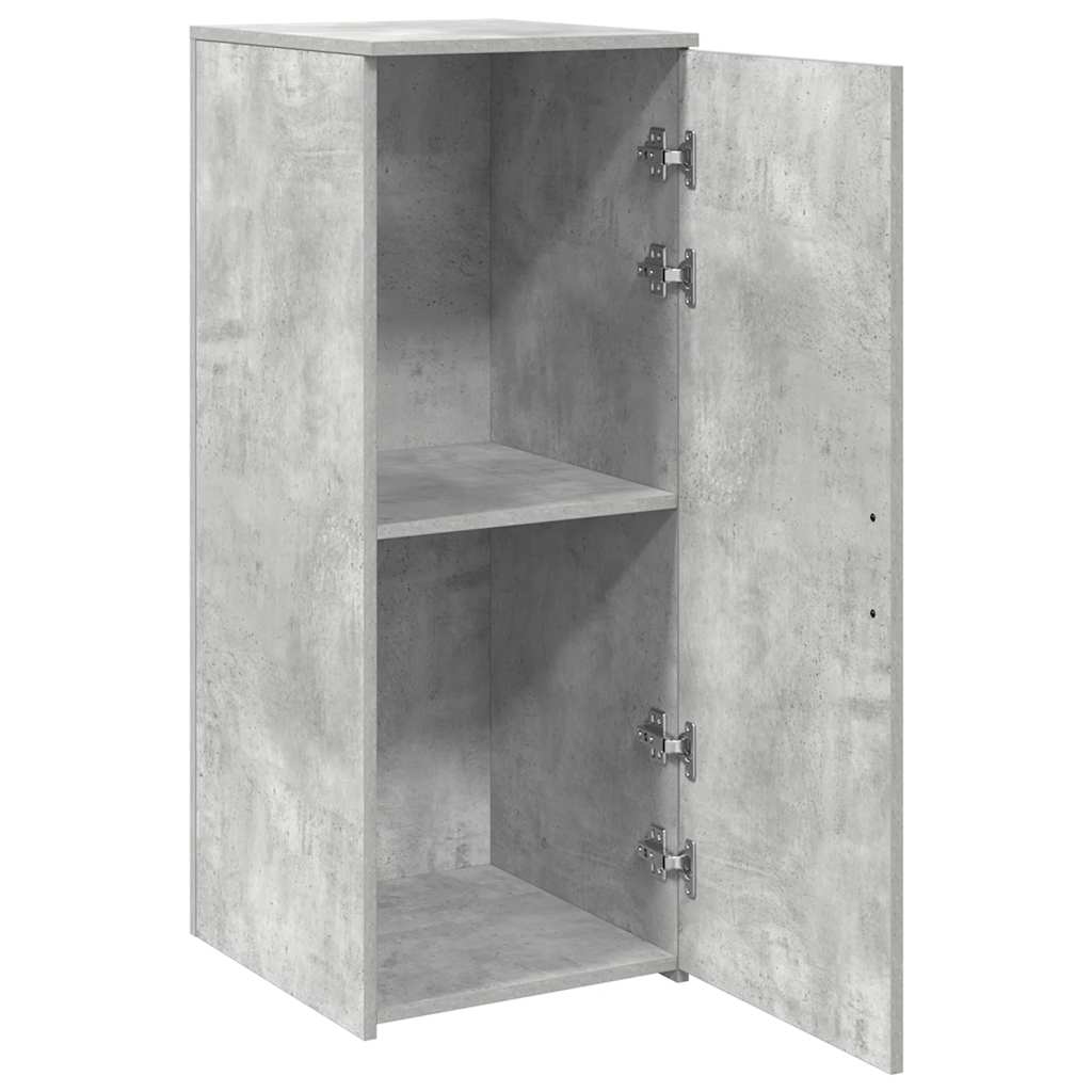 vidaXL Lagerschrank Betongrau 40x45x103,5 cm Holzwerkstoff