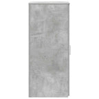 vidaXL Lagerschrank Betongrau 40x45x103,5 cm Holzwerkstoff