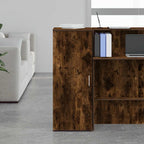 vidaXL Lagerschrank Räuchereiche 40x45x103,5 cm Holzwerkstoff