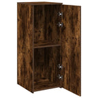 vidaXL Lagerschrank Räuchereiche 40x45x103,5 cm Holzwerkstoff