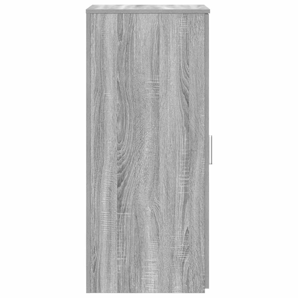 vidaXL Lagerschrank Grau Sonoma 40x45x103,5 cm Holzwerkstoff