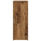 vidaXL Lagerschrank Altholz-Optik 40x45x103,5 cm Holzwerkstoff