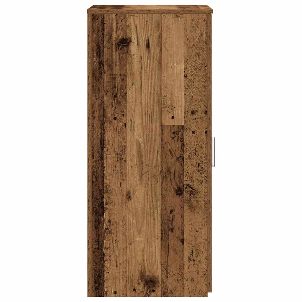 vidaXL Lagerschrank Altholz-Optik 40x45x103,5 cm Holzwerkstoff