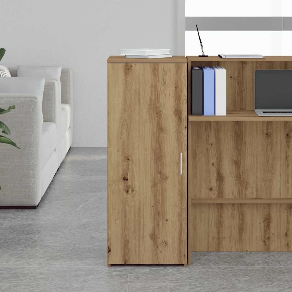 vidaXL Lagerschrank Artisan-Eiche 40x45x103,5 cm Holzwerkstoff