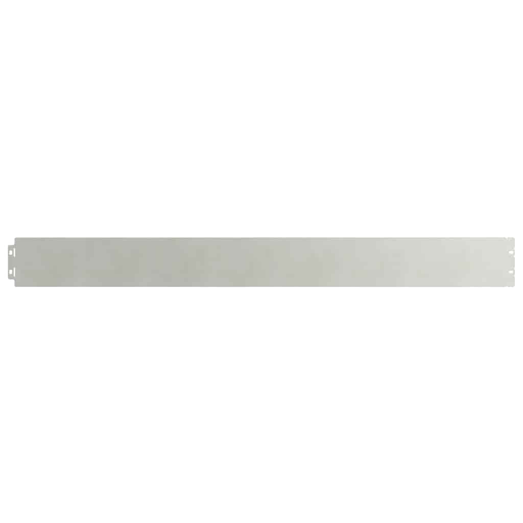 vidaXL Rasenkanten 10 Stk. 10x103 cm Edelstahl