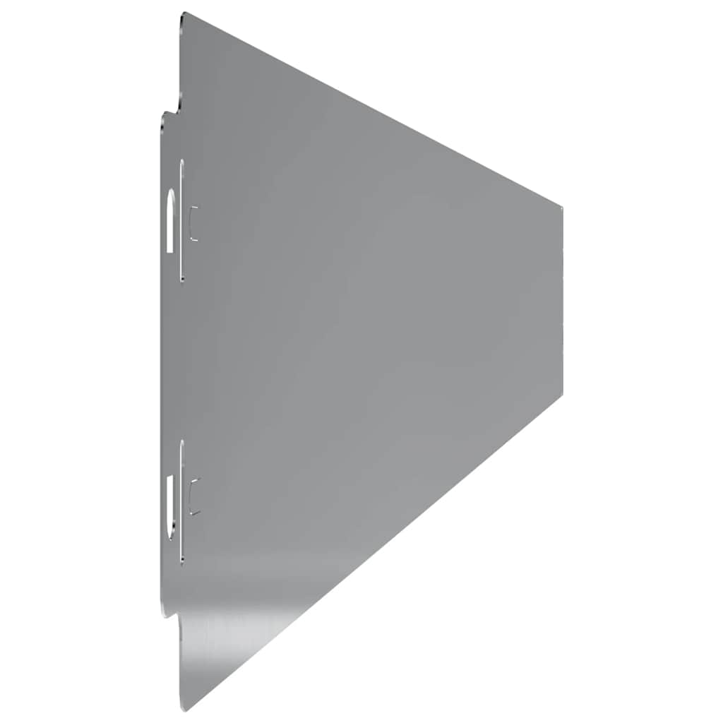 vidaXL Rasenkanten 10 Stk. 10x103 cm Verzinkter Stahl